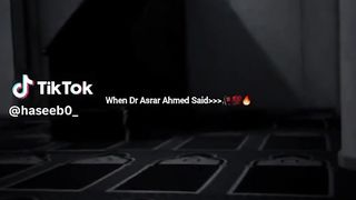 QUOTES FROM DR.ISRAR AHMED☺️