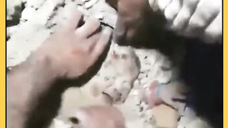 BABY GIRL SAVED FROM THE RUBBLE.