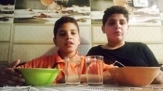 اطفال تحدي اندومي