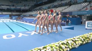 Artistic swimming Performance |Chaina team