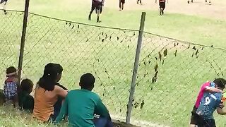 Funny Video of Mechanical Competition Between Players vs Line Judges