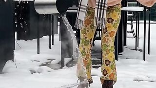 Experiment snow