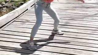 WHEN SWIMMY PLAYS FETCH