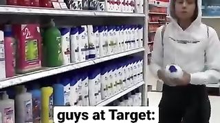 Guys VS Girls At Target
