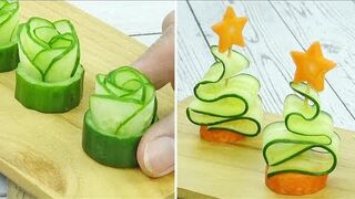 Cucumber & Carrot decoration ideas