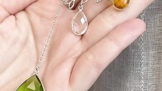 Family Tree Necklace, Mother's Birthstone Necklace, Branch Necklace