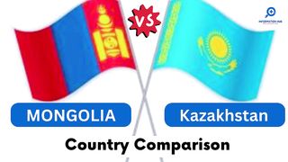 Mongolia vs Kazakhstan - Country Comparison 2023