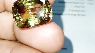 Sri Lankan colour change gemstone