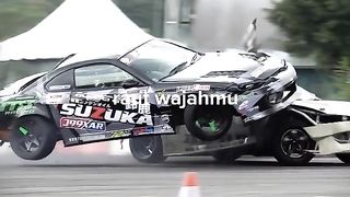 Drift crash