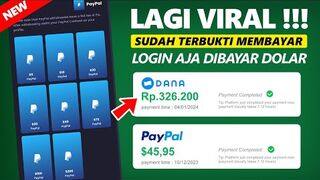 MAKE MONEY ONLINE : BELUM VIRAL!! Aplikasi Penghasil Saldo Dana dan Paypal 2024 _ Game Pemghasil Uang Terbukti Memnayar.