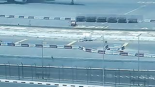 The Dubai airport