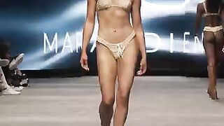 Presley Lozano In Slow Motion For Giannina Azar ｜ NY Fashion Week 24 ｜ Art Hearts Fashion