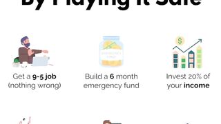 How To get rich by playing it safe