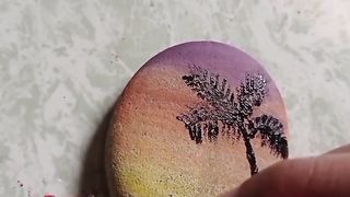 Pebble painting