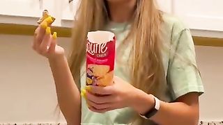 When You ATTEMPT To Eat A Snack Before Dinner