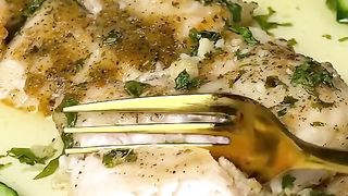 GRILLED FISH IN LEMON BUTTER SAUCE
