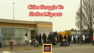 Cities struggle to shelter migrants