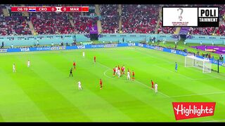 CROATIA VS MOROCCO | SEMIFINAL HIGHLIGHTS - WORLD CUP 2022 MATCH RESULT