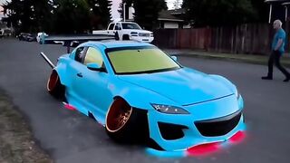 cool racing car cinematic