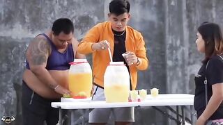 Dirty juice prank lol....