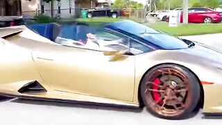 Drifting Lamborghini ___.