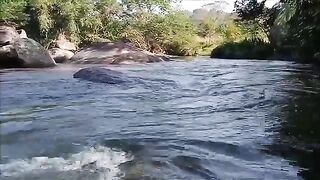 Som de rio - água corrente