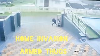 Family Gets Ran Down On By 3 Guys While At Home!