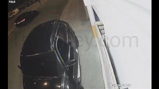 The Opps Ripped Thru His Bulletproof Suv!