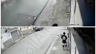 Two Guys On A Tricycle Committed The Same Crimes On The Same Day At The Same Place!