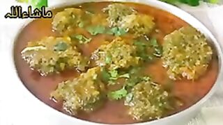 Palak Or Besan k koftay ki Recipe ❤️❤️❤️