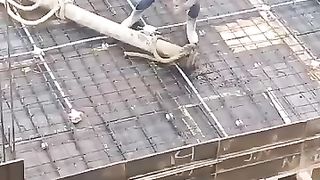 During the concrete