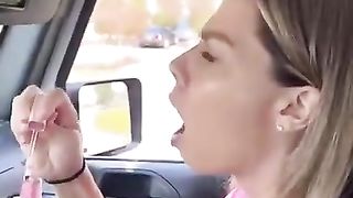 When You Try To Roll Down The Window：