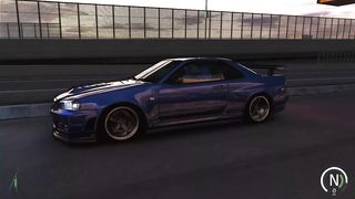 973HP Nissan Skyline GT-R R34 Full Send! - Assetto Corsa Thrustmaster T300 RS.
