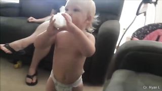 Funny baby moments