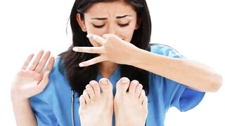 Smelly feet is a symptom of which disease