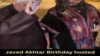 Javed Akhtar Birthday hosted at Anil Kapoor's Bungalow #javedakthar #short #youtubeshort #shorts #trending #viral #shortvideo