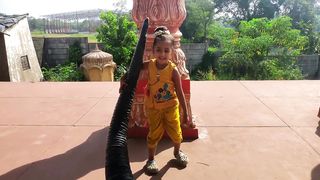 Yashomati Maiya Ke Nandlala - Krishna Attack Kaliya Naag - Behind The Scene #yashomatimaiyakenandlal