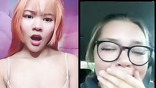 Allisa sky cute reaction
