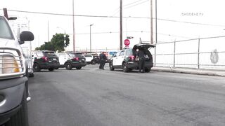 LAPD Officers Shoot Man Armed With Handgun