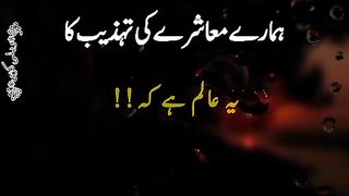 Muashry ki tehzeeb ka alam