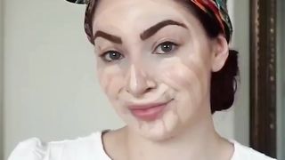 correct contouring of the face