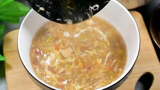 Chicken  and Sour Soup Recipe Simple and Easy Chicken Soup at Home