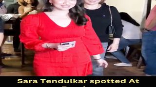 Sara Tendulkar spotted At Bandra #saratendulkar #shorts #short #trending #viral #bollywood #shortvideo