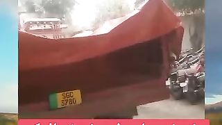 Without number plate