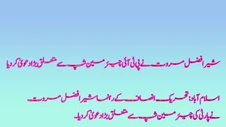 شیر افضل مروت نے پی ٹی آئی چیئرمین شپ سے متعلق بڑا دعویٰ کردیا