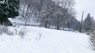 "Glacial Euphony: Nature's Whispering Symphony in Winter's Embrace"
