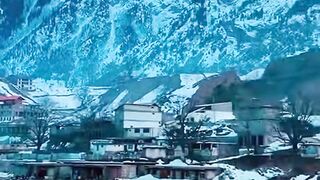Mountain of Kalam Swat in Snowfall Season