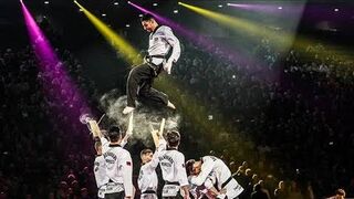 Taekwondo Spectacular Demo at the 34th Martial Arts Festival in France