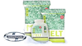 Snow Joe Amazon Exclusive, Melt-2-Go, Ice and Snow Melt, Fast Acting CMA Blended Ice Melter, Effective at Sub Zero -10 Degree Temperature,