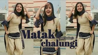 Matak chalungi dance cover by Simran Singh - Sapna Chaudhary - Aman jaji - Haryanvi song